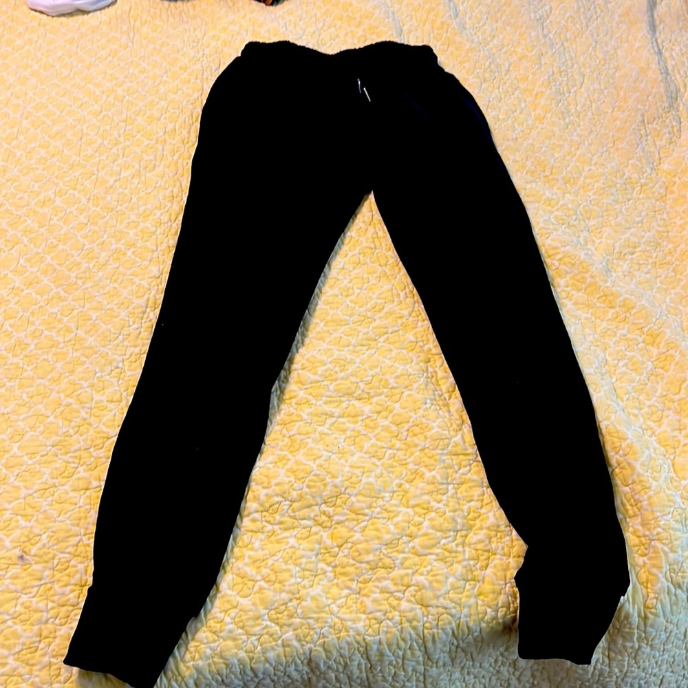 Black joggers